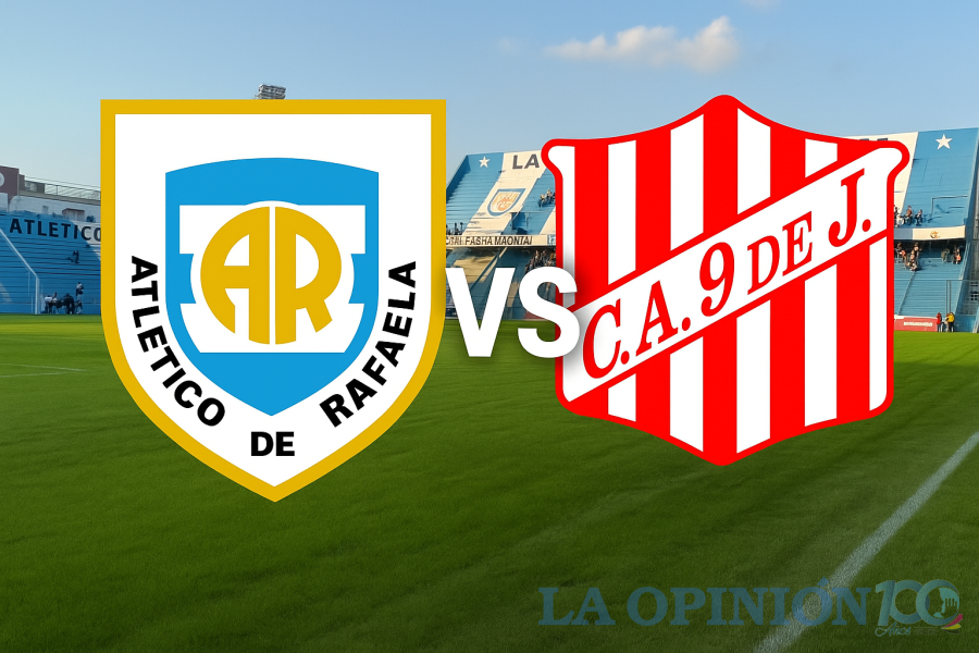 ATLÉTICO DE RAFAELA Y 9 DE JULIO SE MIDEN HOY EN EL MONUMENTAL