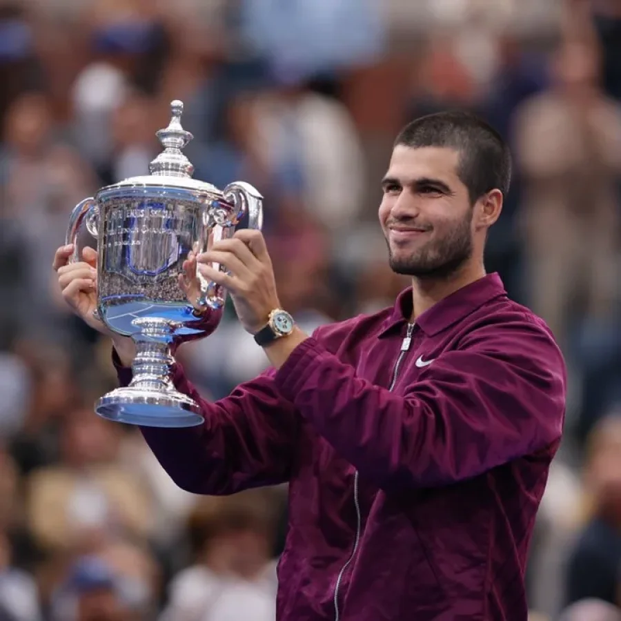 Alcaraz venció a Sinner, se coronó campeón del US Open y es el nuevo número uno del mundo.