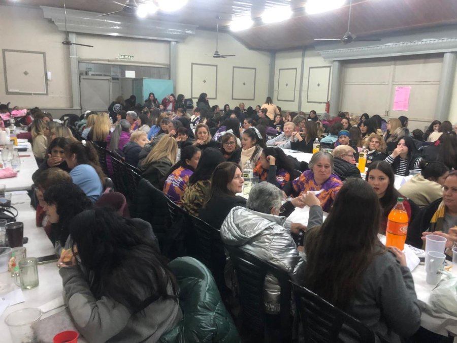 Vista parcial de la concurrencia.