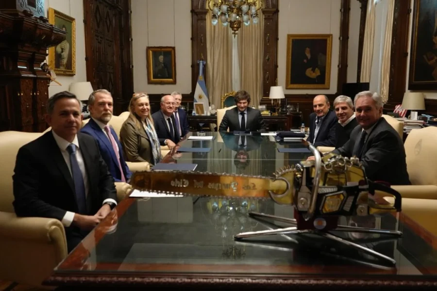 Reunión con Ilan Goldfajn, presidente del Banco Interamericano de Desarrollo (BID).