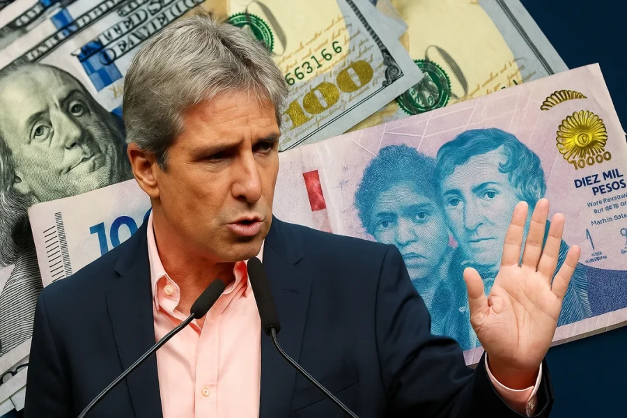 Luis Caputo, ministro de Economìa.