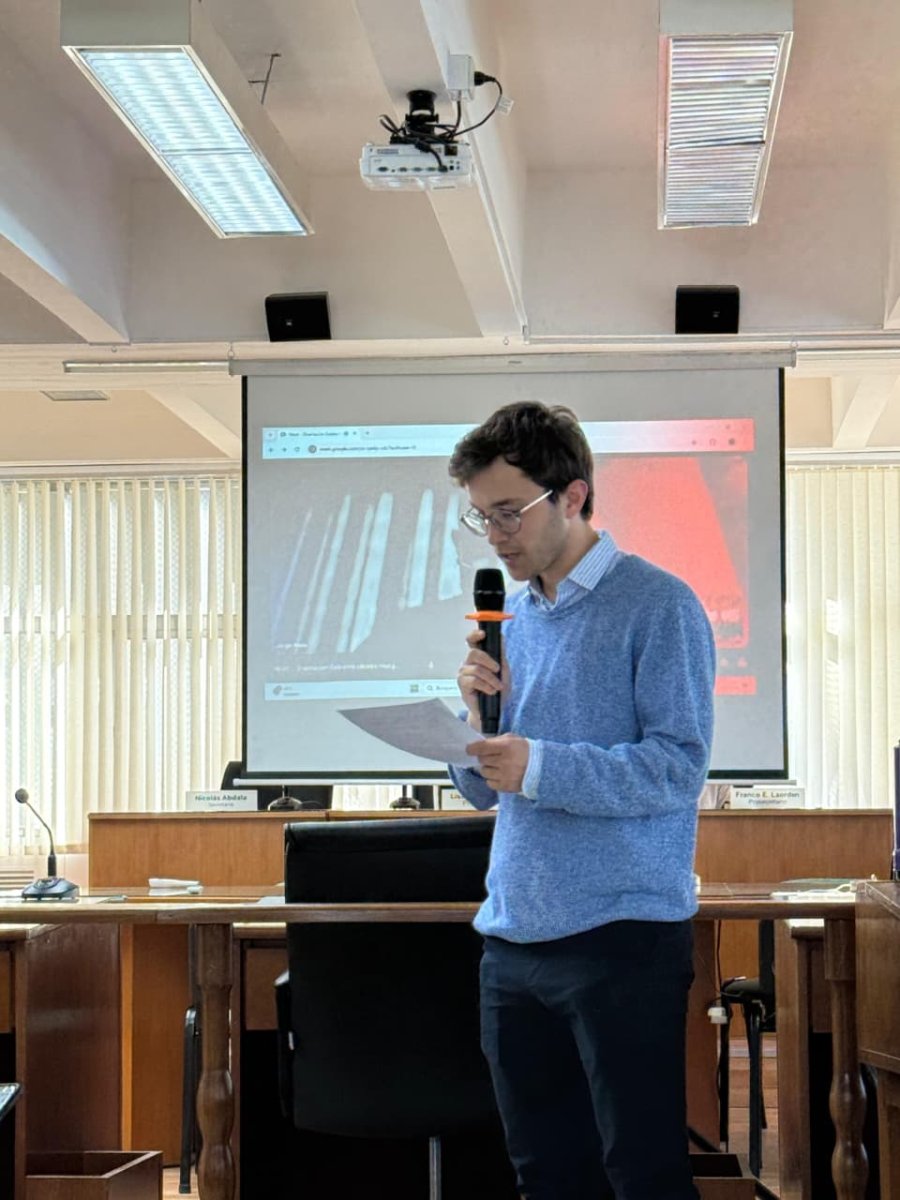 El concejal Augusto Rolando encabezó una jornada de formación en el recinto del Concejo Municipal de Rafaela.