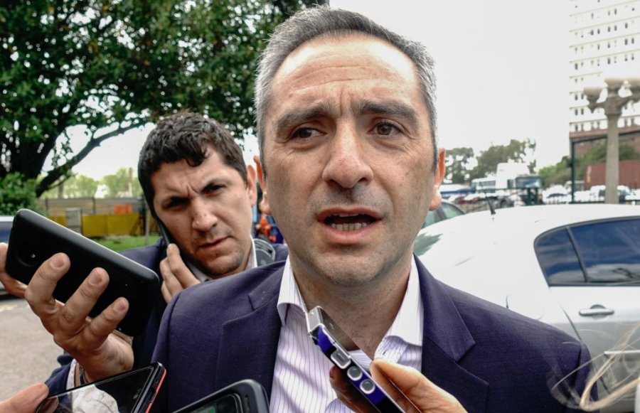 Andrés "Cuervo" Larroque, ministro bonaerense de Desarrollo de la Comunidad.