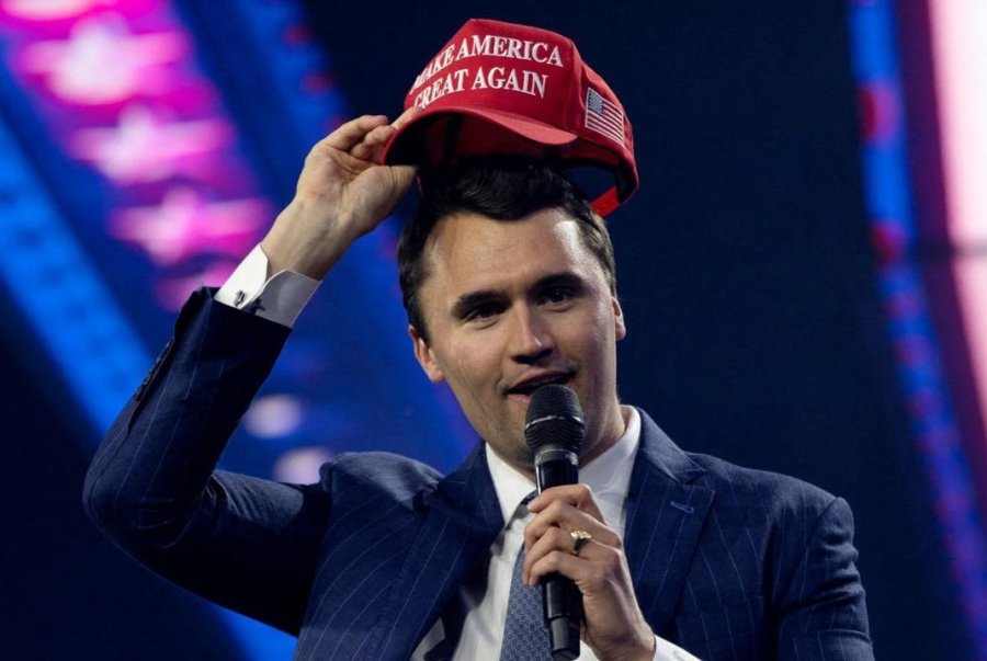 CHARLIE KIRK. El activista conservador de Estados Unidos recibió un disparo durante un evento en Utah.