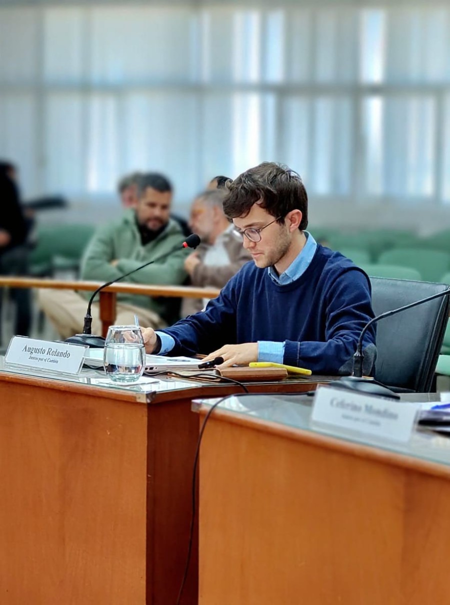 Concejal Augusto Rolando.