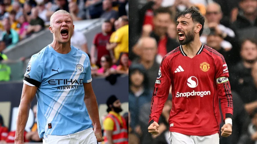 El noruego Erling Haaland es el máximo anotador de la Premier League.