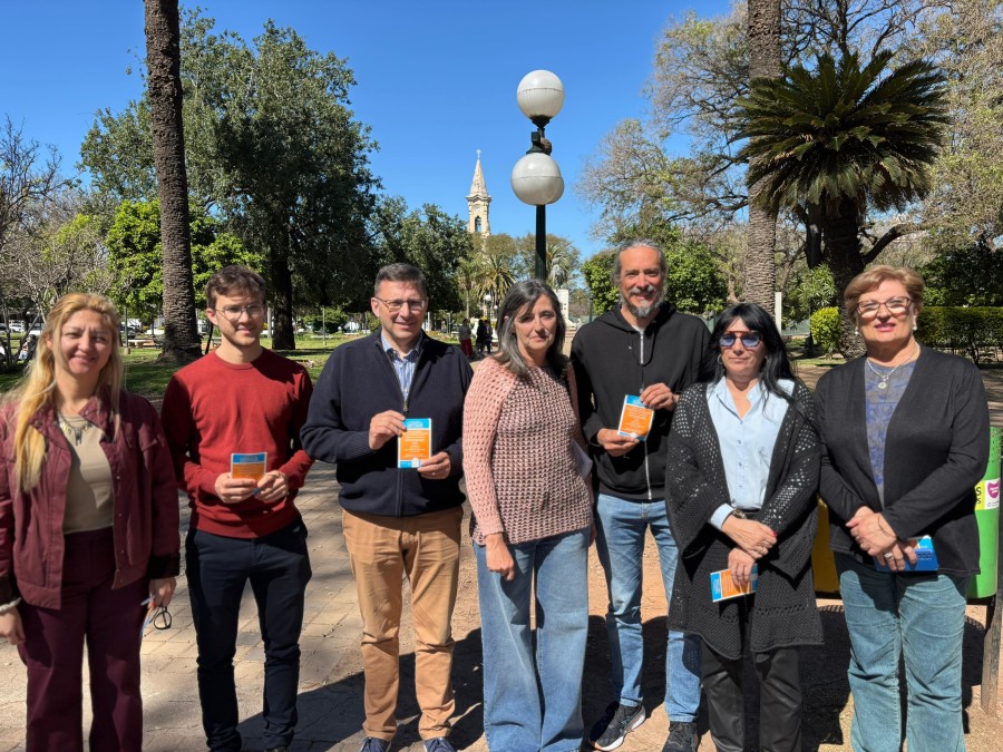 El Concejo Municipal inició una campaña de difusión sobre el linfoma.