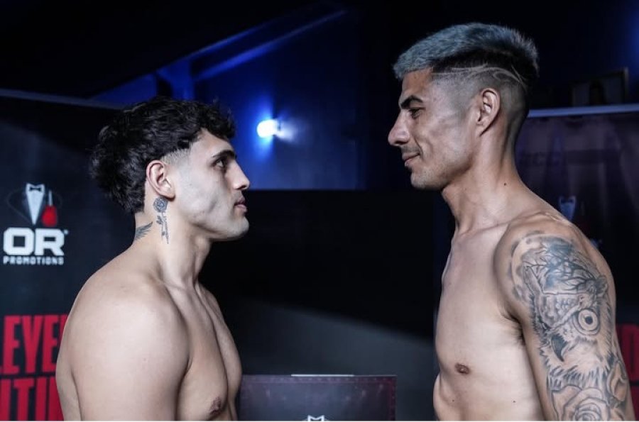 PESAJE. Fue superado sin problemas por Díaz y Gómez.