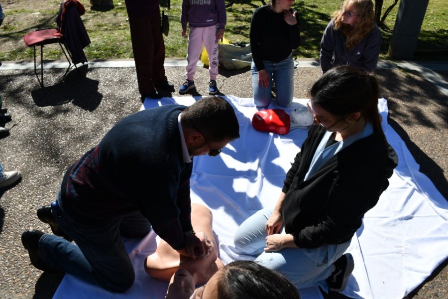 Capacitación ofrecida el pasado jueves en el marco de Feriando en Sunchales.