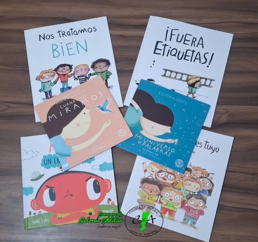 Algunos de los títulos adquiridos.