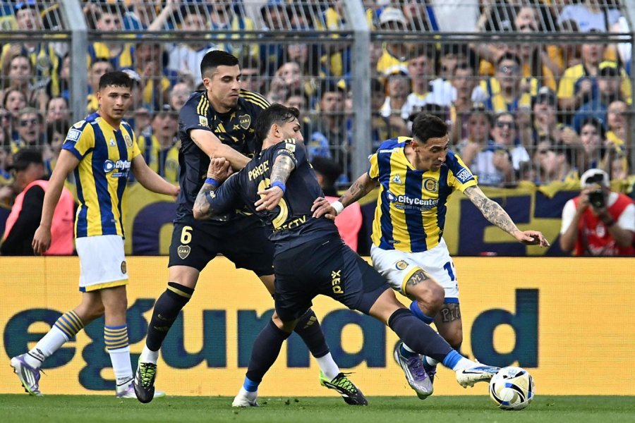 ROSARIO CENTRAL Y BOCA IGUALARON EN ARROYITO