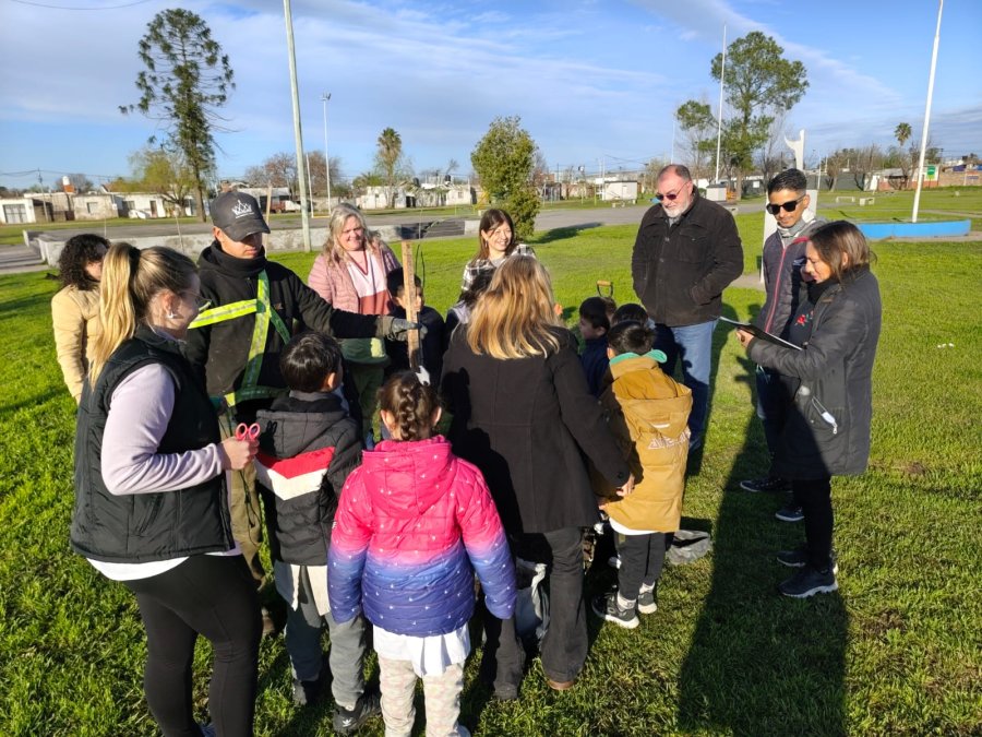 Una de las especies que fueron plantadas.
