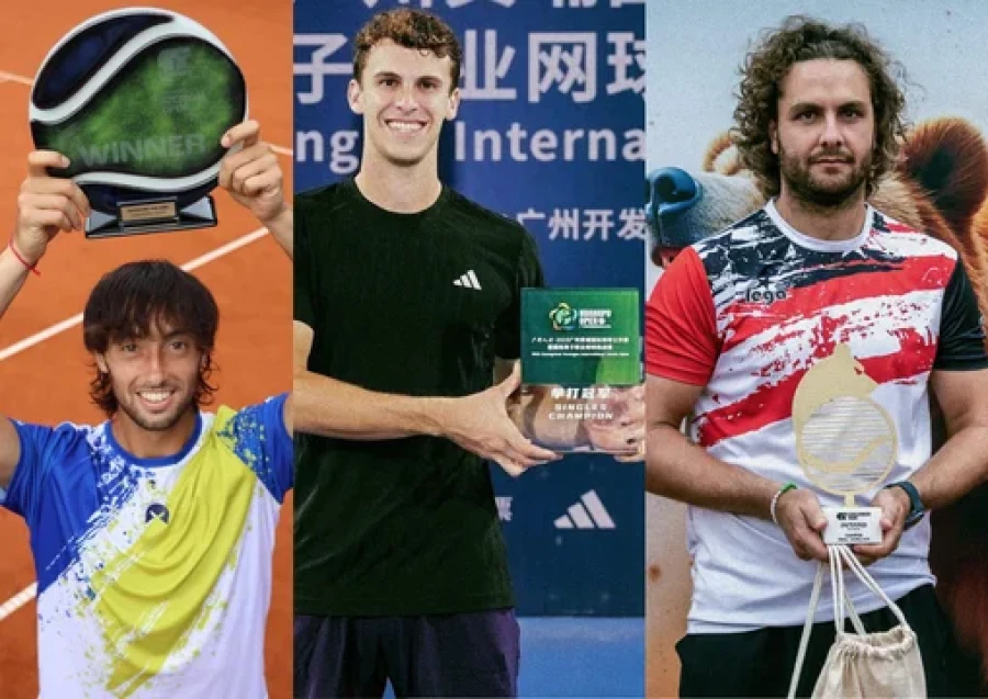 EL MISMO RESULTADO. Los argentinos campeones en Challengers.