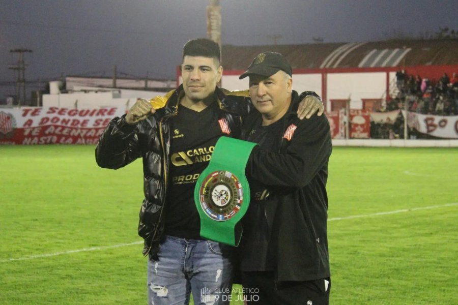 LOCAL. El pupilo de Rubén Giménez enfrentará a Chamorro.