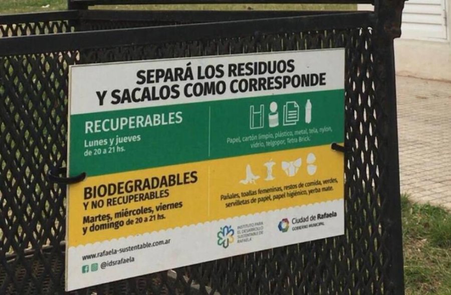 RESPONSABILIDAD. El municipio local solicita a los vecinos cumplir con los días, horarios y normas establecidas.