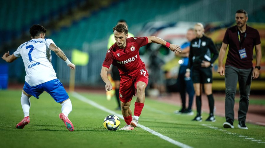 EN EUROPA. A los 27 años, Angelo Martino llegó al equipo de la capital búlgara.