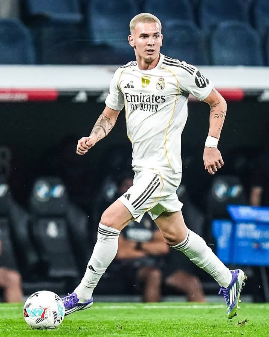 TALENTOSO. Franco Mastantuono, jugador del Real Madrid.