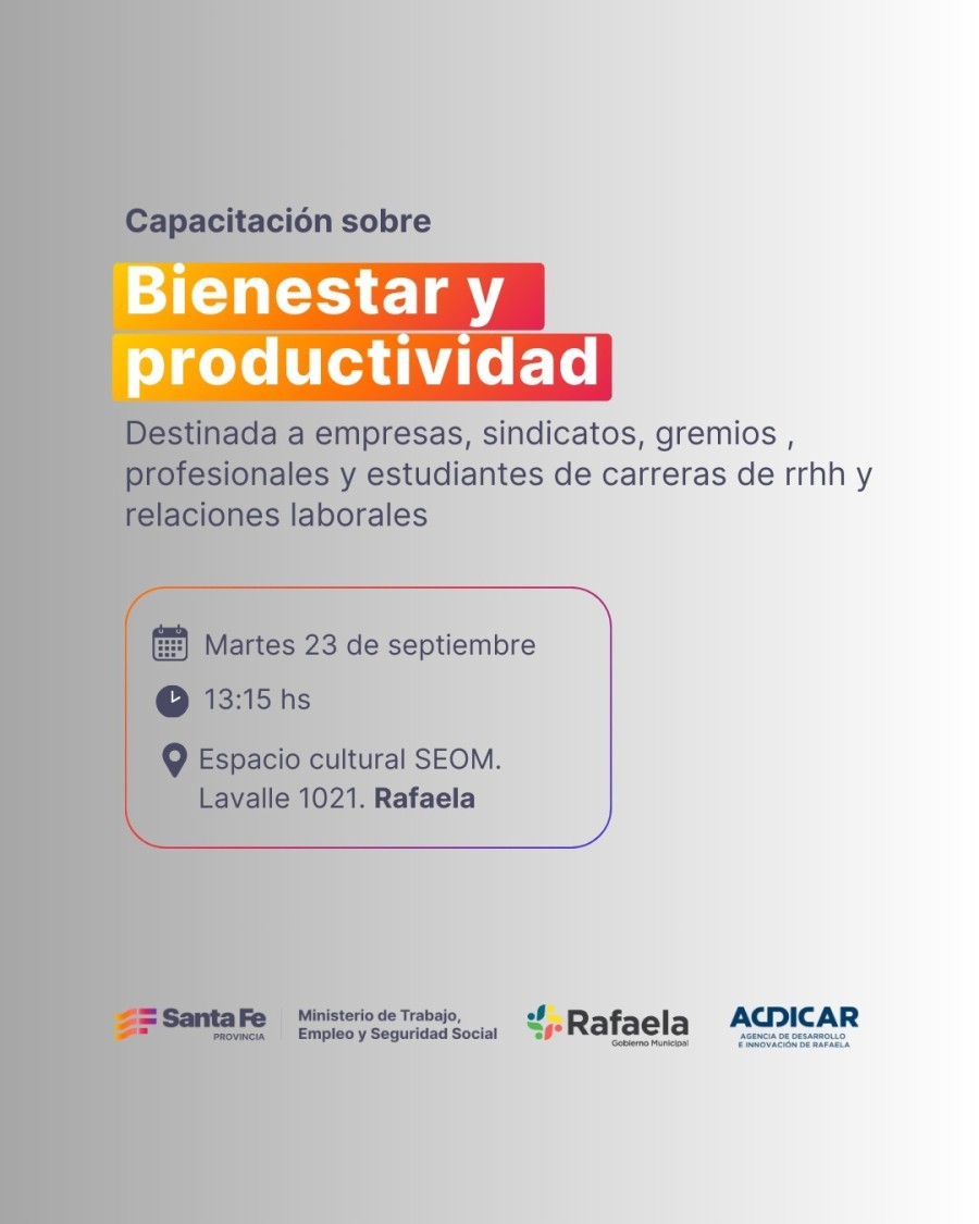 La Municipalidad ofrece dos charlas abiertas a la comunidad.