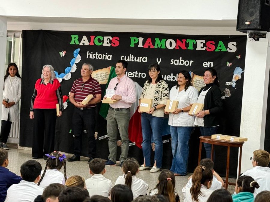 El momento protocolar de la realización.