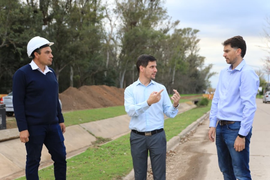 Los trabajos ya se encuentran en marcha sobre avenida Muriel.
