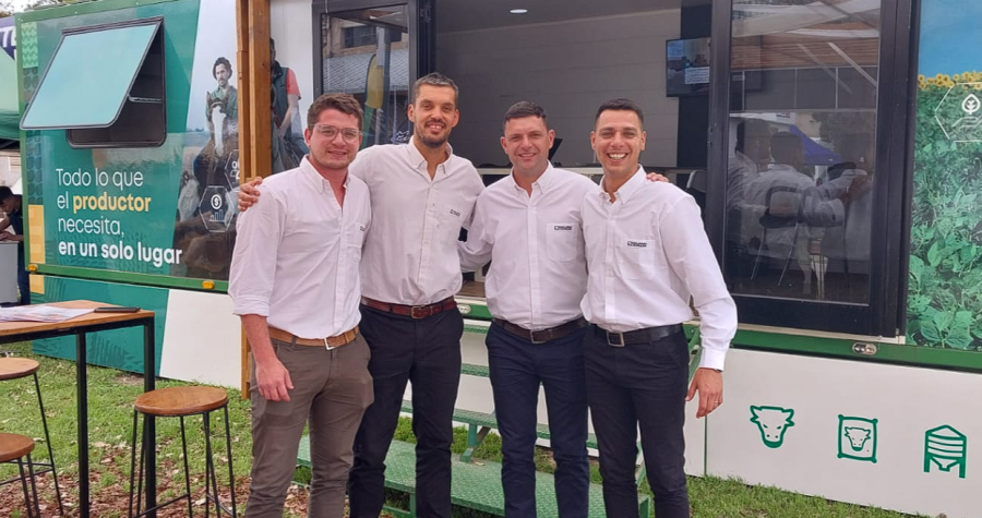 ACOMPAÑAMIENTO: "La Lehmann" dice "presente" como siempre con numerosas actividades para el productor.