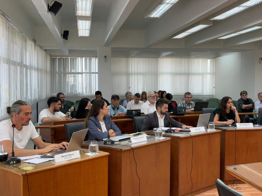 PROYECTOS. Los ediles trataron y aprobaron 6 temas del orden del día.