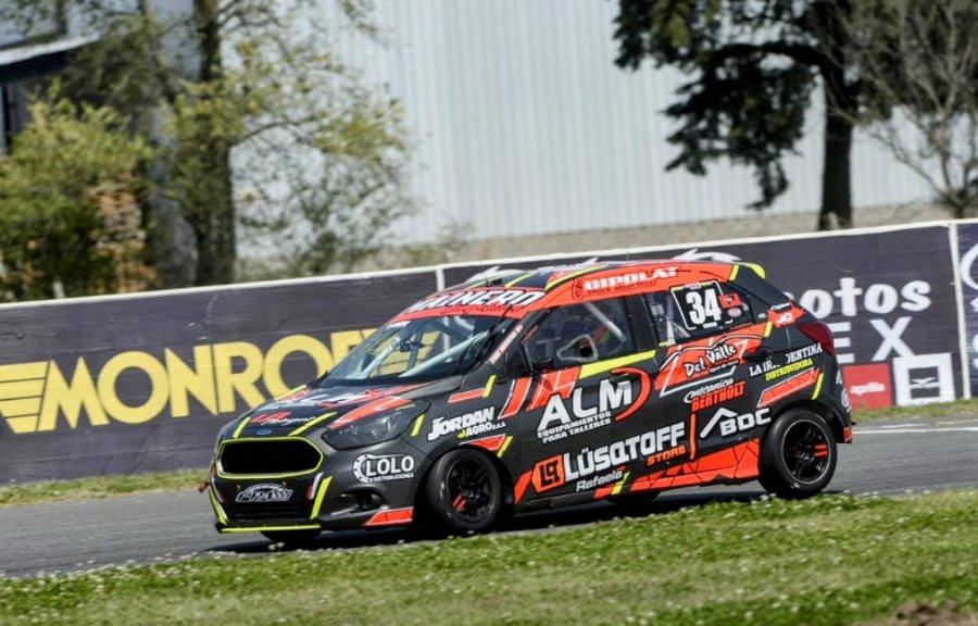 Fabián Mainero quedó provisoriamente 24° con el Ford Ka.