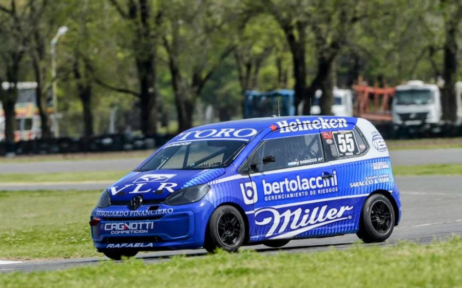 Ricardo Saracco, presencia rafaelina en la Clase 2 con el VW Up.