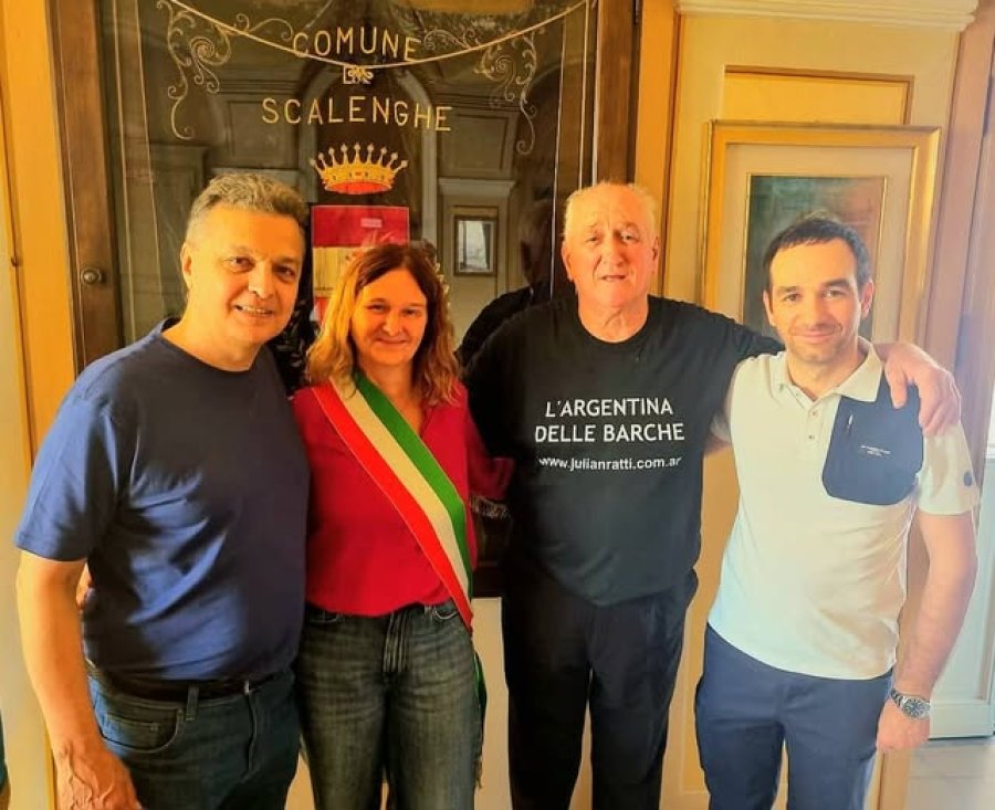 Sergio Grazioli,Mónica Pecchio, Julián Ratti y Stefano Perassi.