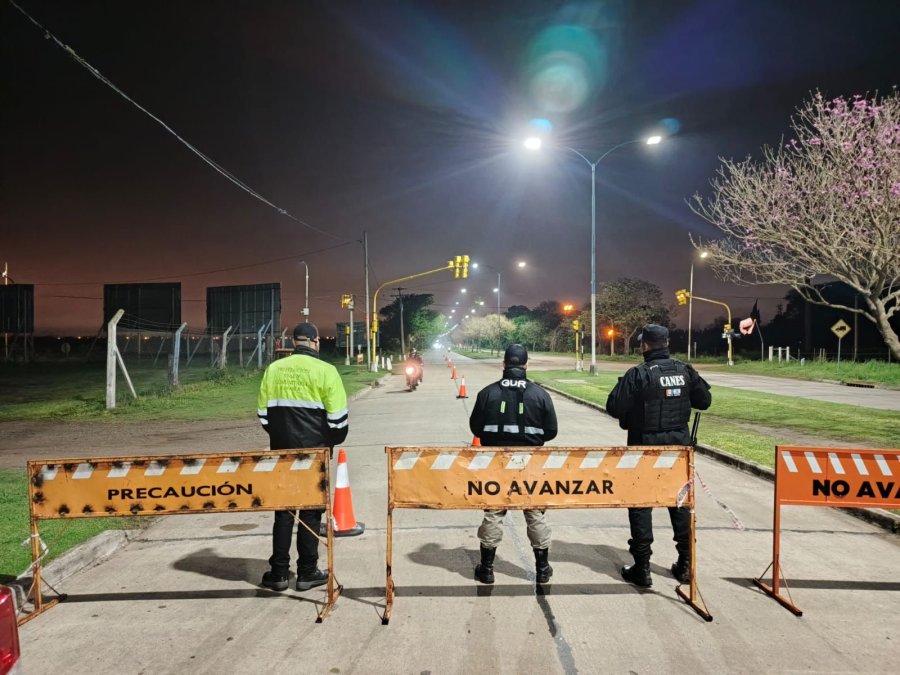 El operativo dispuso un puesto preventivo en el lugar.