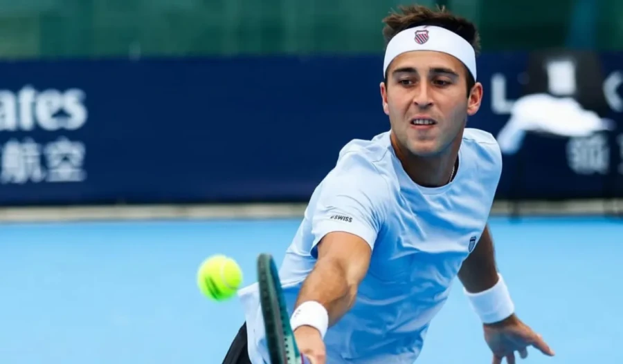 UNA PENA. El argentino venía realizando un buen torneo.