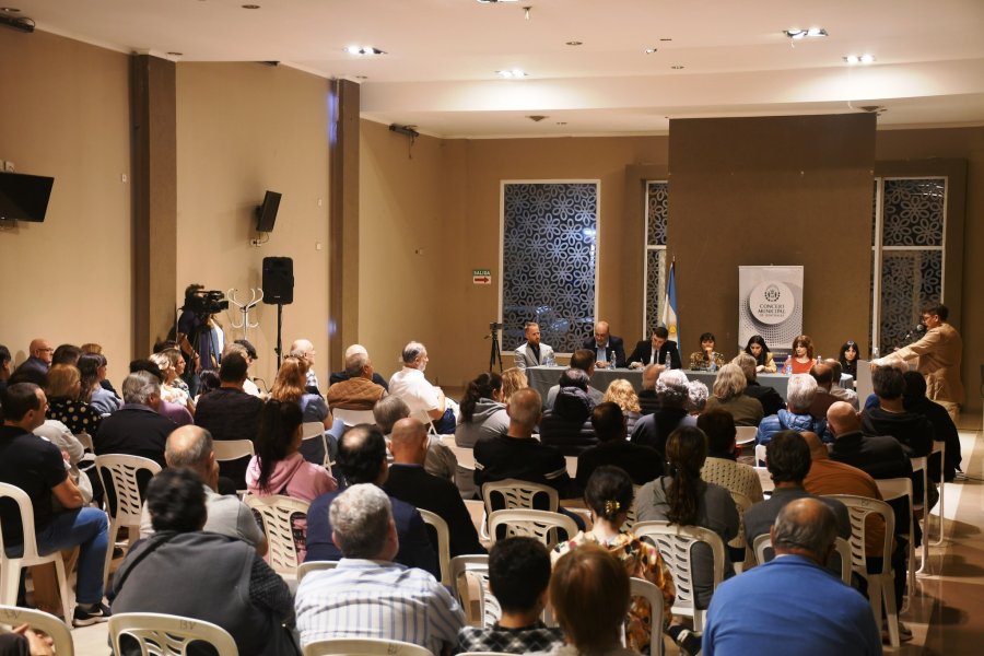 Vista general de la sala.