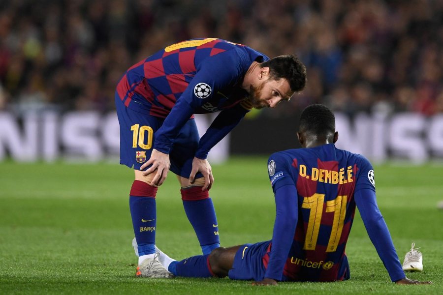 DEMBELE. / "APRENDÍ EN BARCELONA DE GRANDES JUGADORES COMO MESSI E INIESTA"