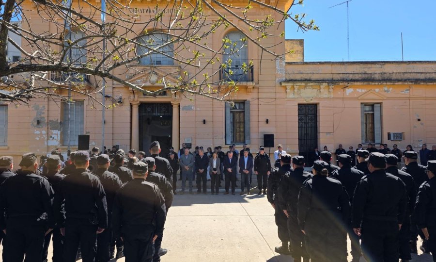 Vista general del acto realizado esta mañana.