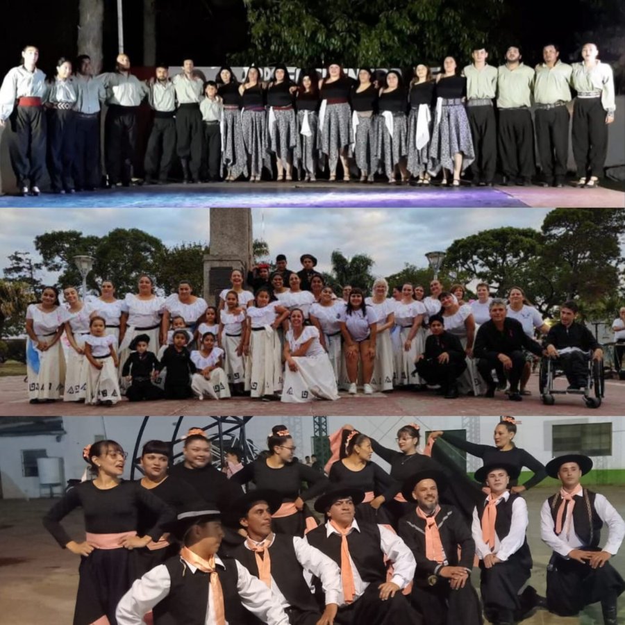 Gran noche con la presencia de destacados artistas.