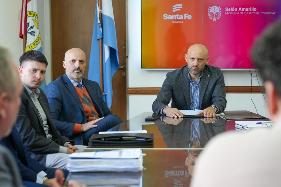 El ministro de Desarrollo Productivo, Gustavo Puccini.