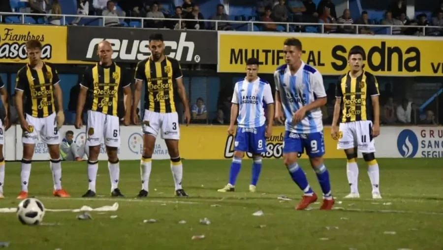 LA ÚLTIMA VICTORIA DE LA CREMA ANTE OLIMPO EN EL MONUMENTAL, CON GOLES DE BORGNINO DE PENAL