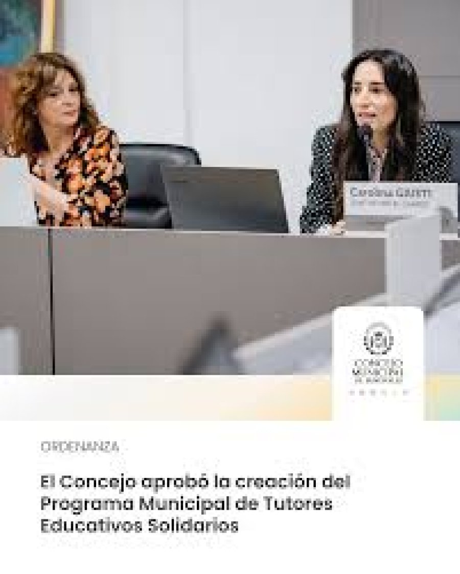 Laura Balduino y Carolina Giusti en sus bancas.