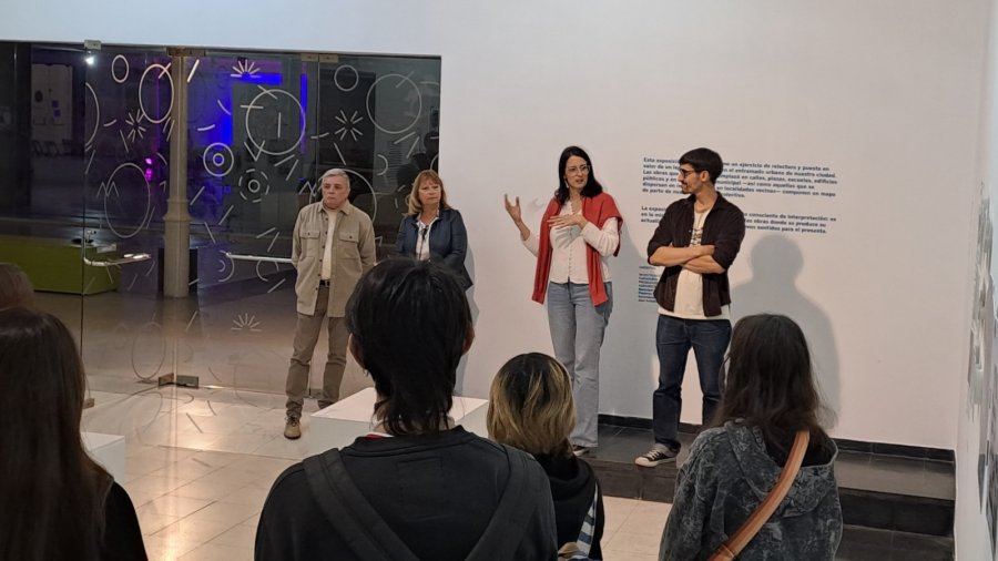 Inauguración e intervención en el Viejo Mercado.