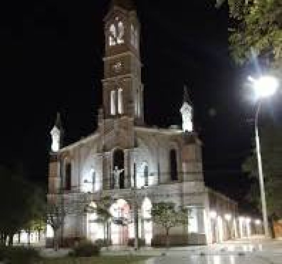 El templo parroquial sunchalense.