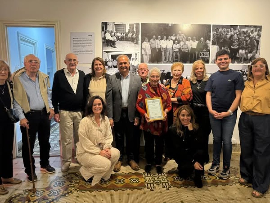 El legislador en Casa Viva.