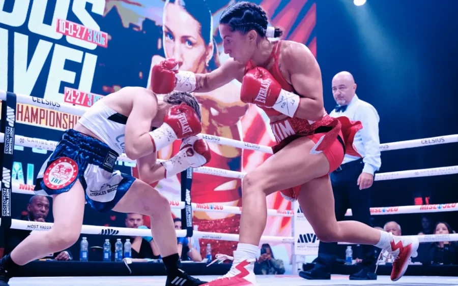 DERROTA. La argentina perdió su título.