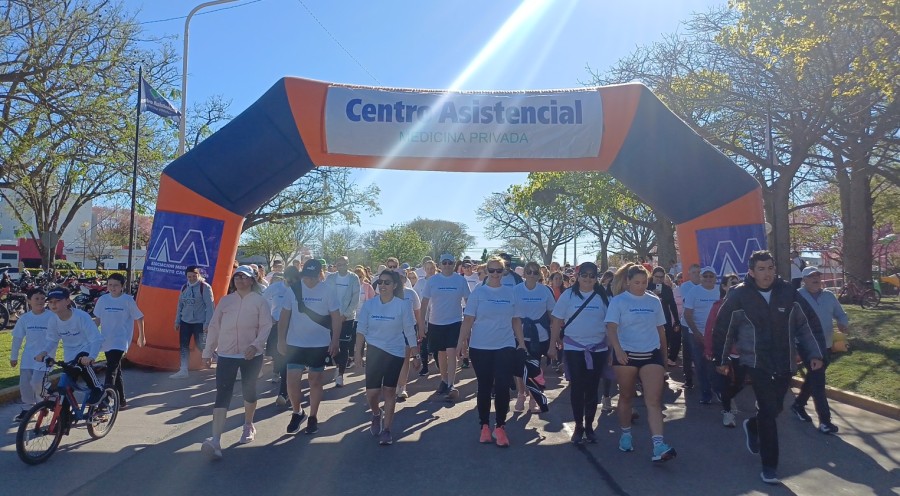 Gran “Caminata x la Salud”.