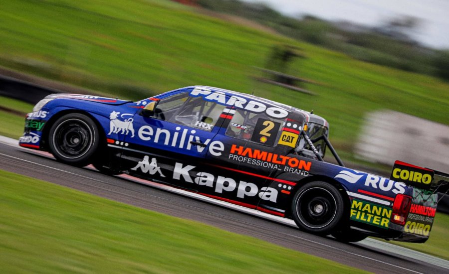 Mariano Werner fue profeta en su tierra con una Toyota Hilux.