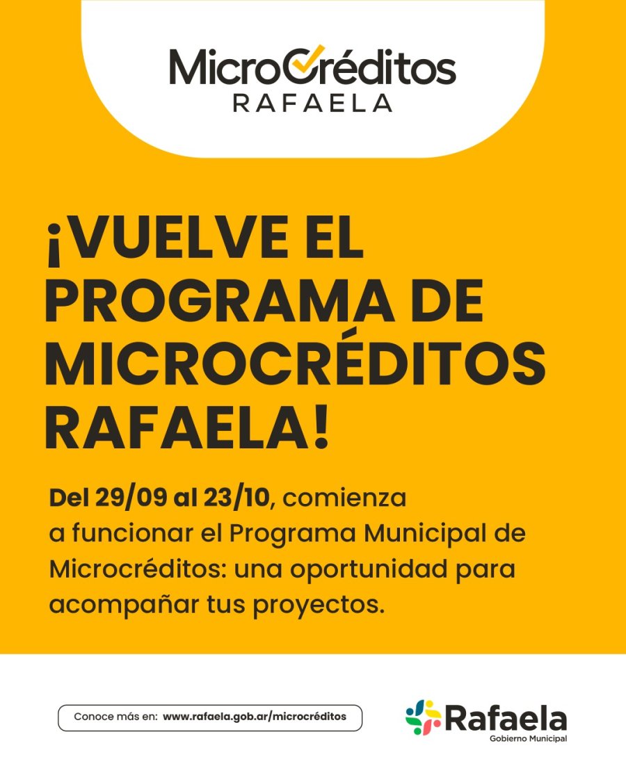 El Programa Municipal de Microcréditos surgió en el año 2014.