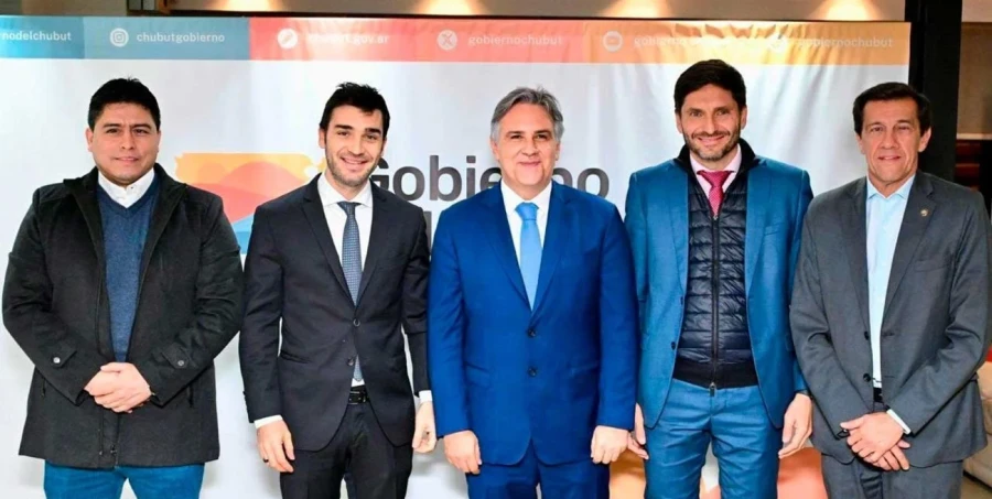 Los gobernadores que impulsan el espacio Provincias Unidas, entre ellos el santafesino Maximiliano Pullaro.
