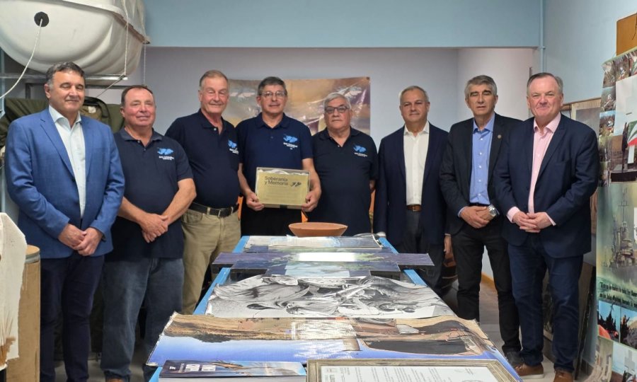 Un instante del reciente acto.