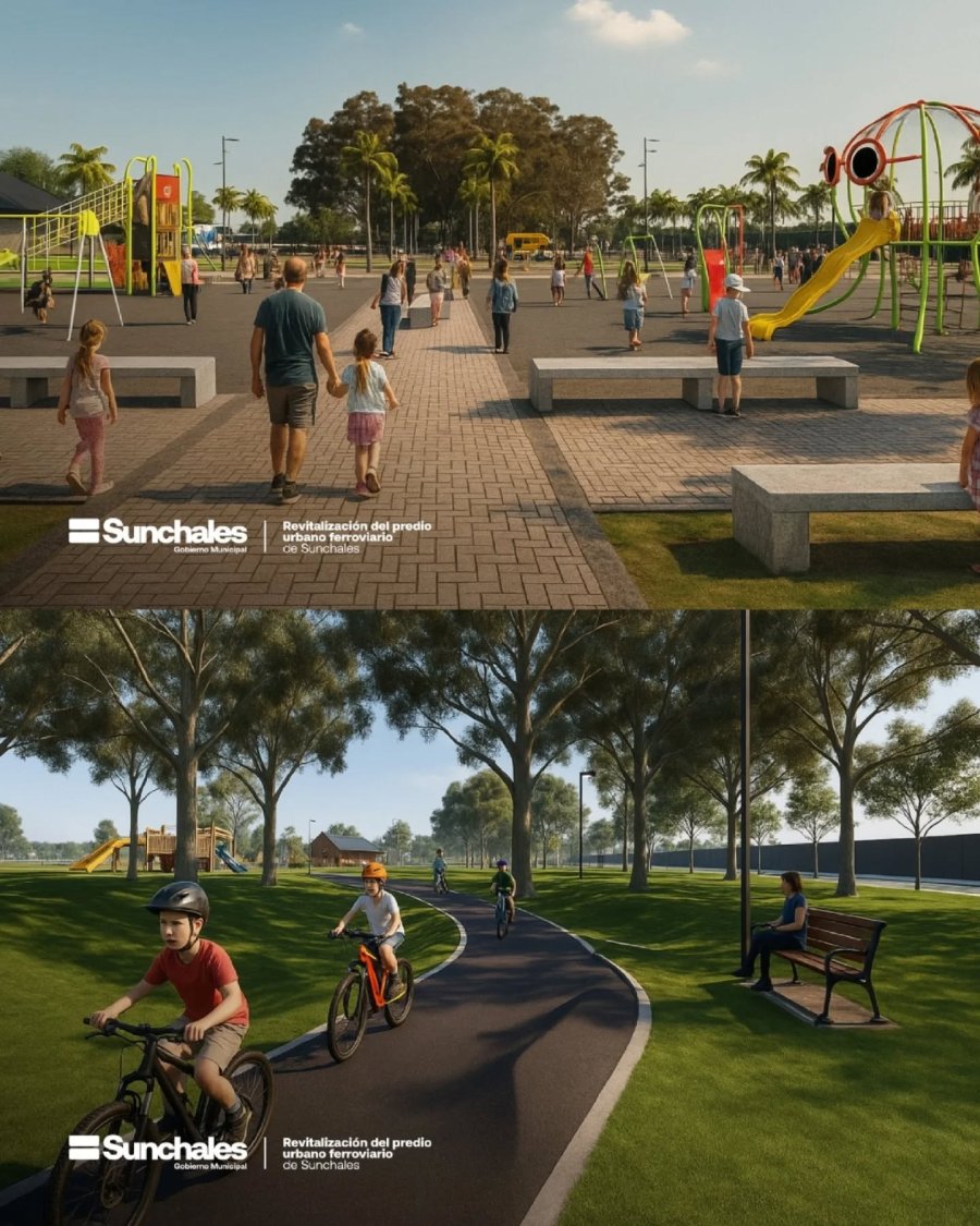 Vista de algunas obras contempladas en el proyecto.