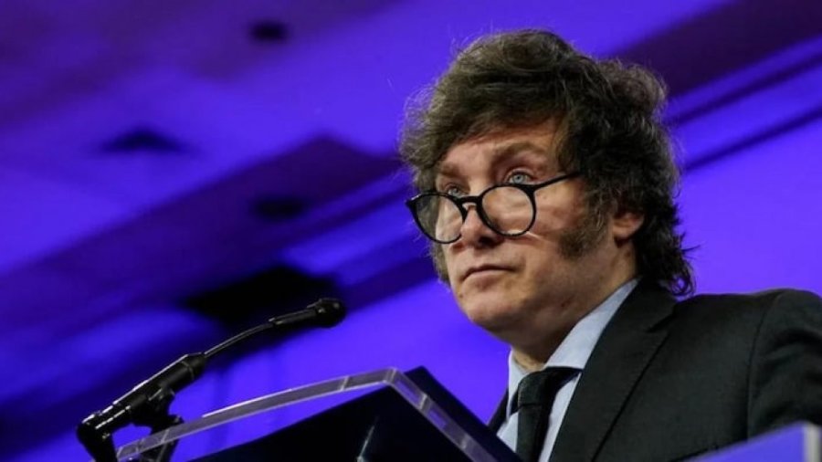 CONFIADO. El Presidente apostó al triunfo de La Libertad Avanza en las legislativas y sostuvo que desaparecerá “la incertidumbre de hoy generada por el ruido de la oposición”.