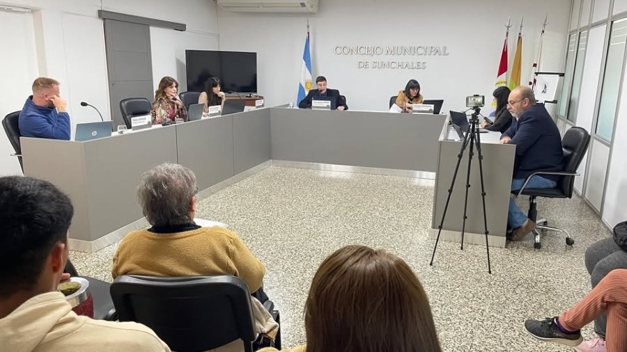 Vista capturada en la última sesión ordinaria.